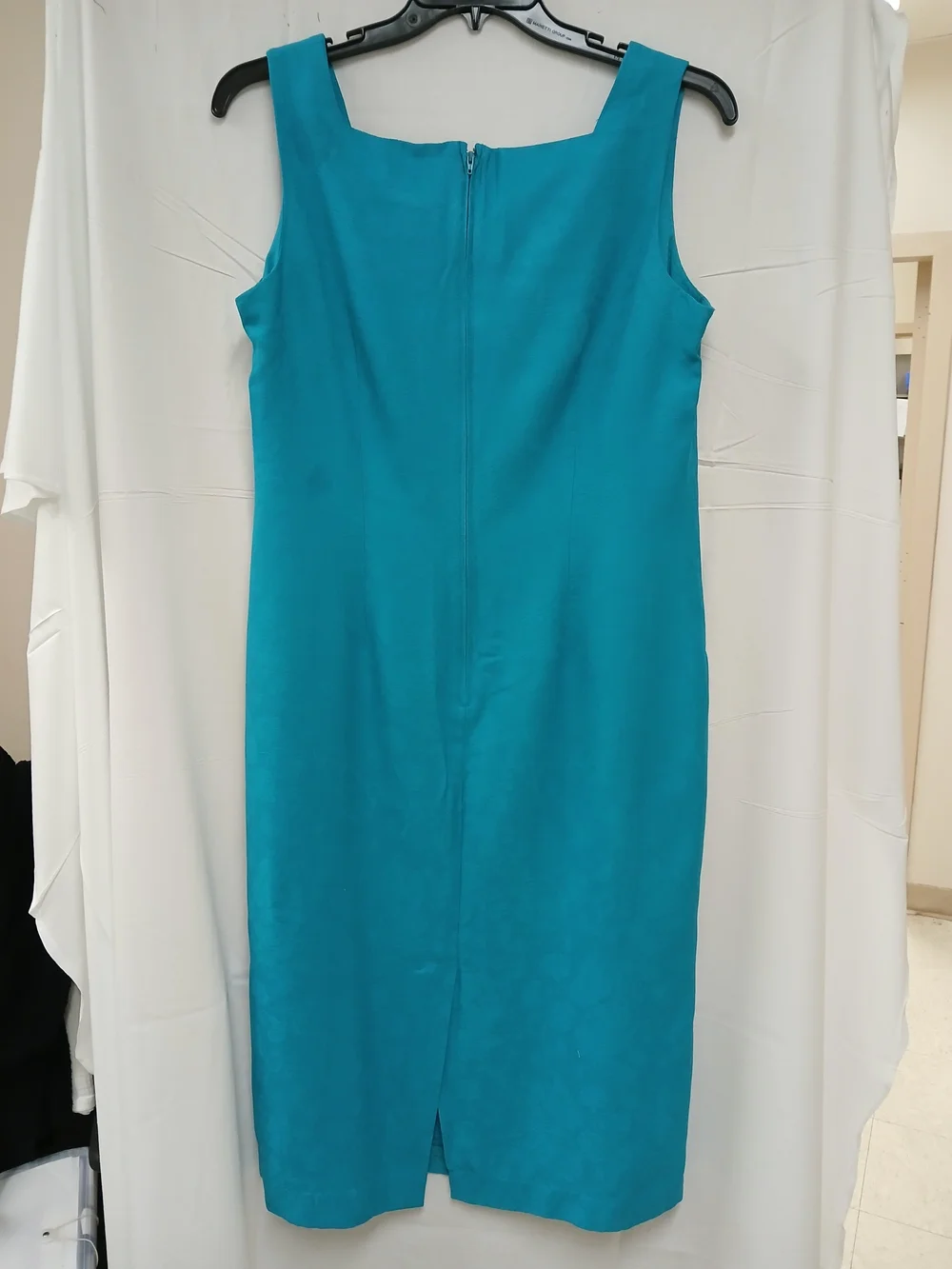 karin stevens Teal Embroidered Short-Sleeve Skirt Set